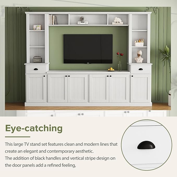 Merax Minimalism Entertainment Wall Unit - Image 7