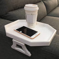Sofa Armrest Clip Table – No-Slip Couch Tray by Pekokavo