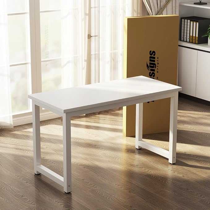 Tribesigns Modern Simple Computer Desk, 47 inch Office Desk Computer Table - Image 9