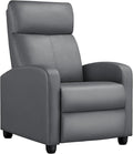 Yaheetech Recliner Chair PU Leather Recliner Sofa Home Theater Seating by Yaheetech