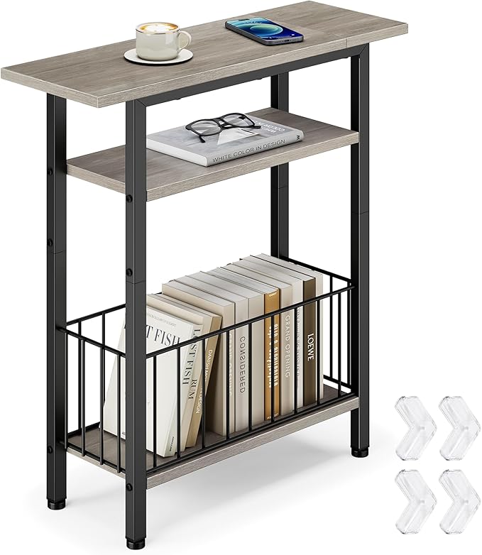 Vagusicc Narrow Side Table, Skinny Side Table by Vagusicc