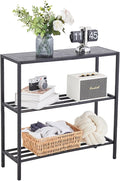 Wimarsbon 29.5" Narrow Console Table, 3-Tier Entryway Tables, Thin Sofa Table by Wimarsbon