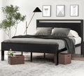 SHA CERLIN 14 Inch Full Size Metal Platform Bed Frame by SHACERLIN