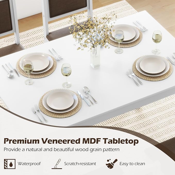 Giantex 5-Piece Dining Table Set - Image 5