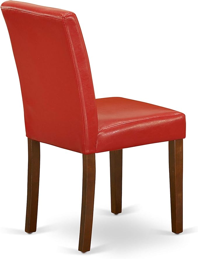 East West Furniture DUAB5-MAH-72 5 Piece Dinette Set - Image 8