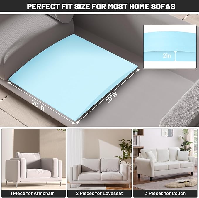 Couch Cushion Support for Sagging Seat - Image 2
