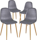 FurnitureR Dining Chairs Set of 4, Velvet Dining Room Seating, Upholstered by FurnitureR