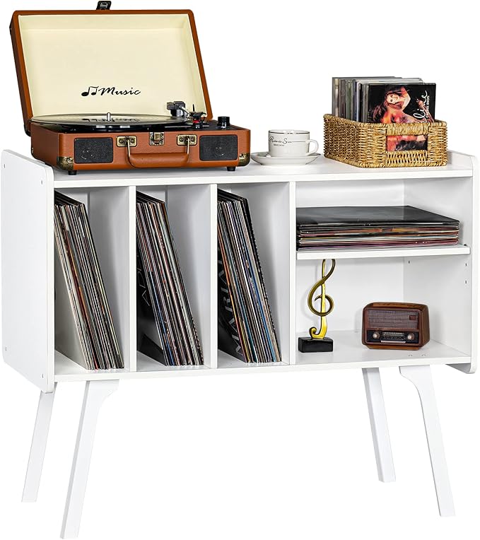 Lerliuo Record Player Stand by Lerliuo