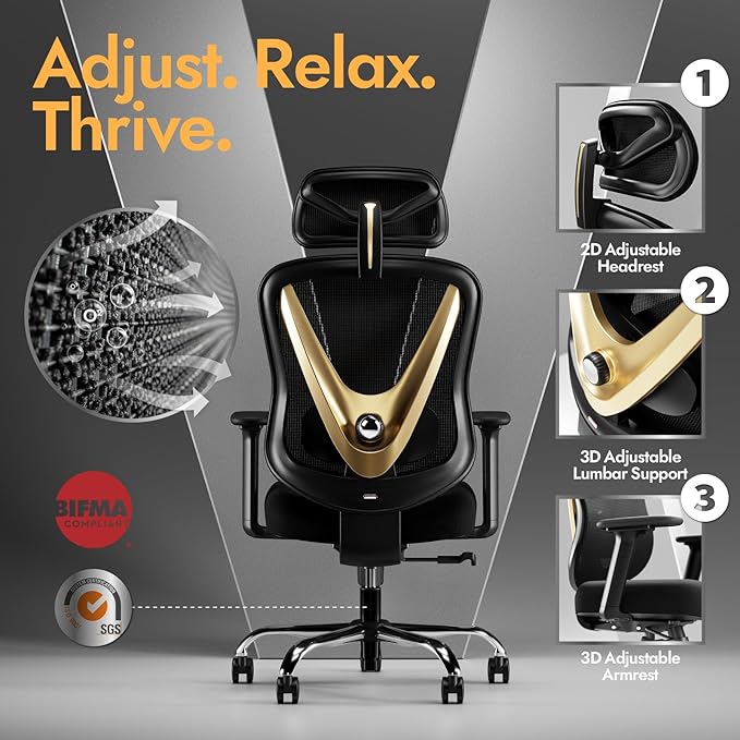 Ergonomic Mesh Office Chair - Image 4
