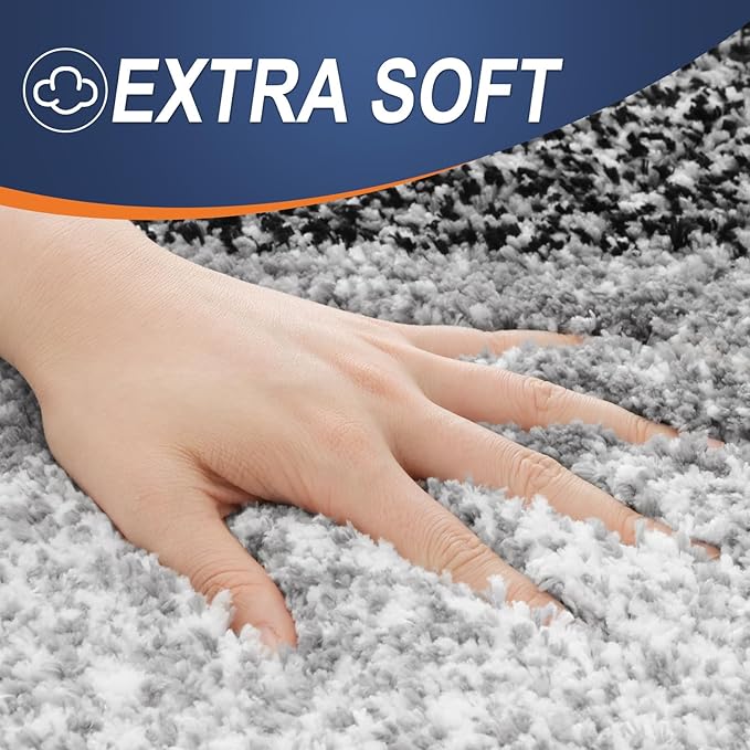 OLANLY Bathroom Rugs Mat 34x21, Extra Soft Absorbent Microfiber Bath Rugs - Image 2