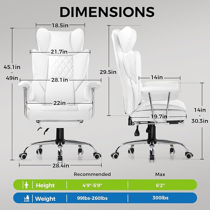 GTRACING Gaming Chair, Office Chair - Image 2
