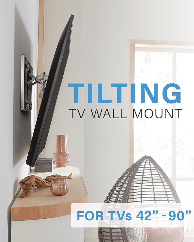 SANUS Tilting TV Wall Mount for 42" to 90" TVs - Image 2