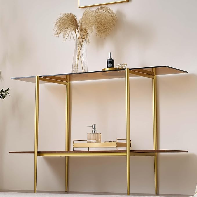 Extra Large Glass Console Table - Image 4