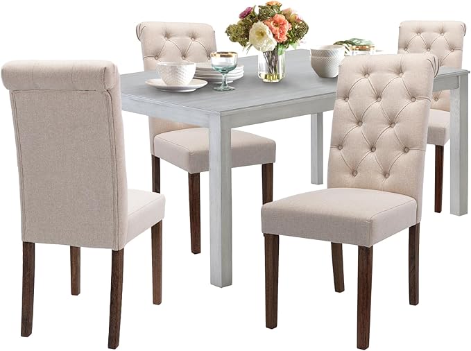 COLAMY 5-Piece Dining Table Set by COLAMYINC
