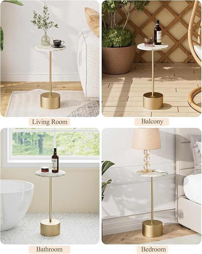Drink Table Pedestal, Round Side Table, Drink Tables - Image 9