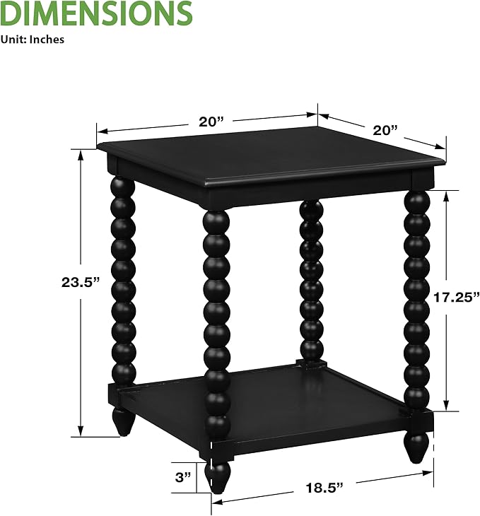 OSP Home Furnishings Elise Cottage Style Table - Image 3