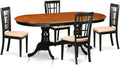 East West Furniture PLNI5-BCH-C 5 Piece Dining Table Set by EastWestFurniture