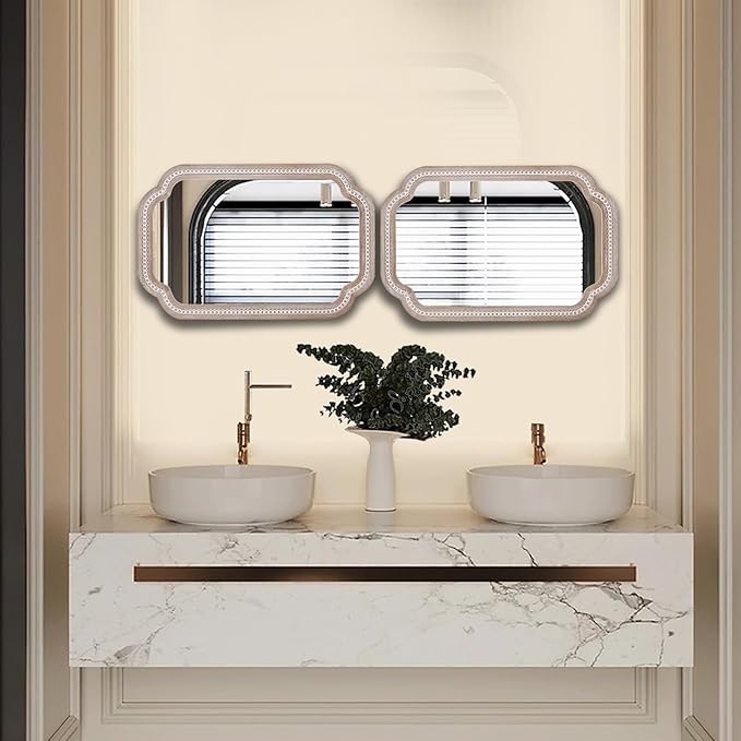 36x24'' Boho Decorative Wall Mirrors - Image 5