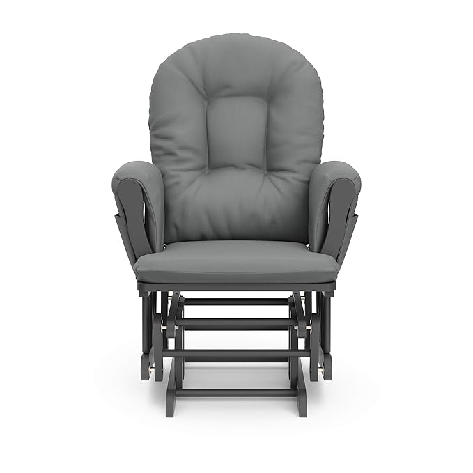 Storkcraft Premium Hoop Glider & Ottoman — GREENGUARD Gold Certified Nursery - Image 15