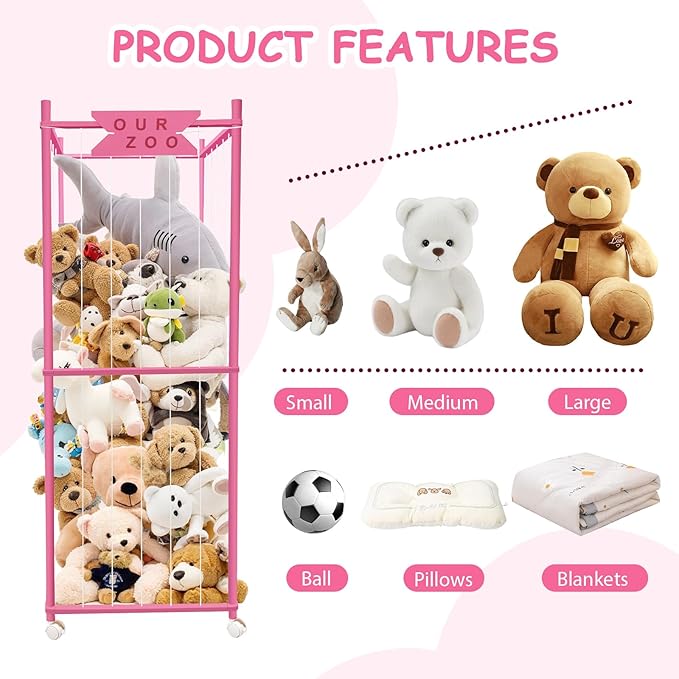 Stuffed Animal Storage Zoo - Image 3