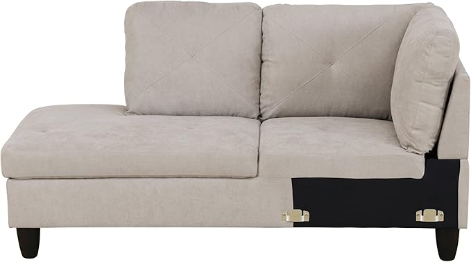 NicBex Sectional Couch 3 Pieces Sofa Set - Image 5