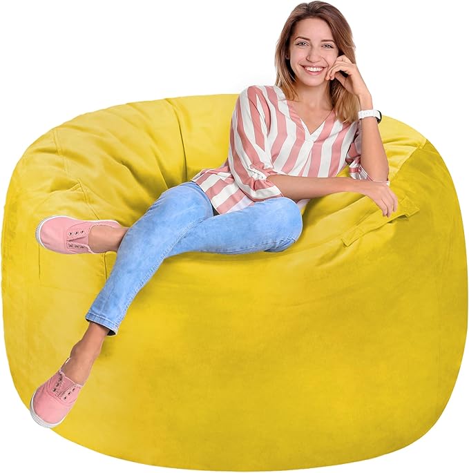 Homguava 3FT Bean Bag Chair: 3' Bean Bags - Image 6