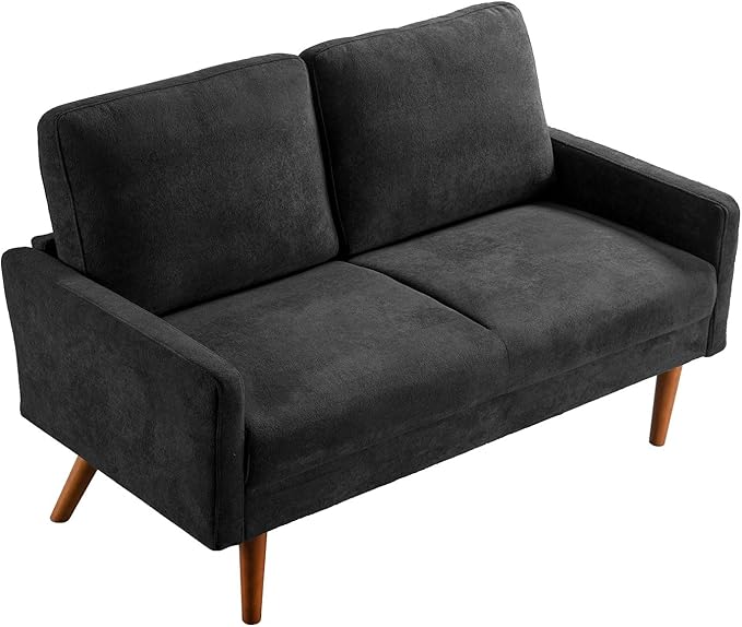 Kent Velvet Loveseat Sofa, European Style - Image 8