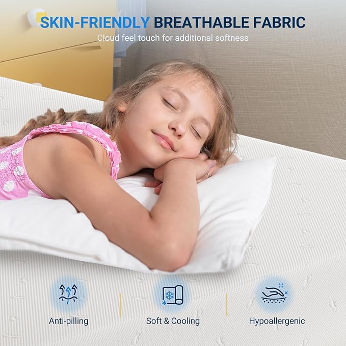 Avenco Queen Size Mattress, 6 Inch Memory Foam Queen Mattress in a Box - Image 5