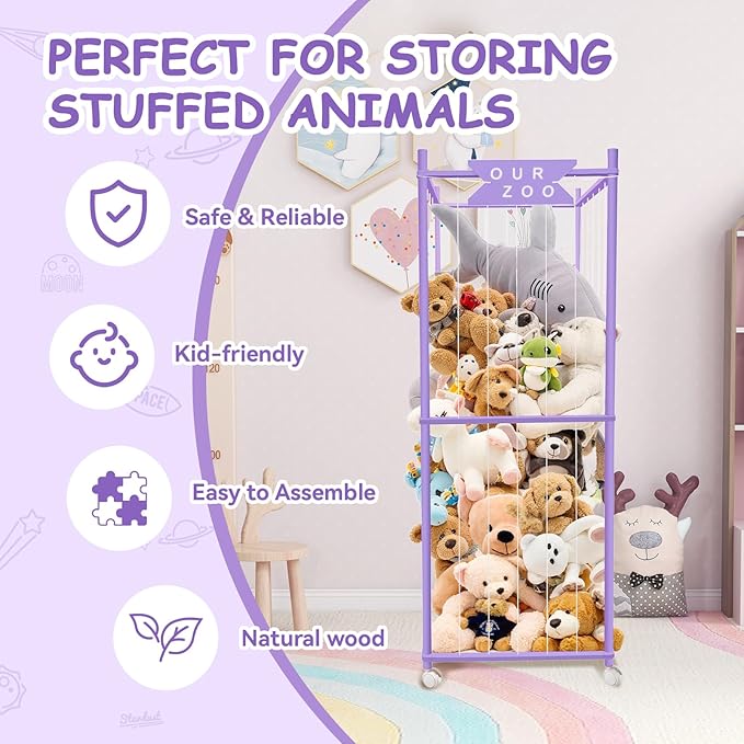 Stuffed Animal Storage Zoo - Image 9