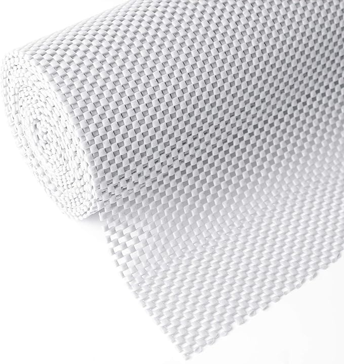 Shelf Cupboard Liner, Cabinet Drawer Liners Non Adhesive 12 Inches x 20 Feet by Iwtmm