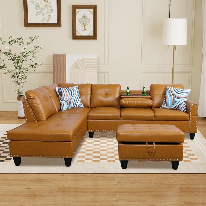 L Shaped Modular Sectional Sofa - Image 6