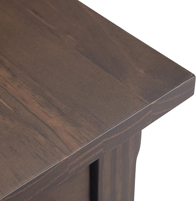 SIMPLIHOME Kitchener SOLID WOOD 14 inch Wide Rectangle Contemporary Narrow Side - Image 9