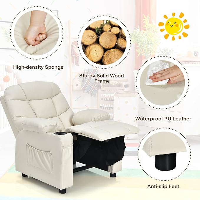 Costzon Kids Recliner Chair - Image 9