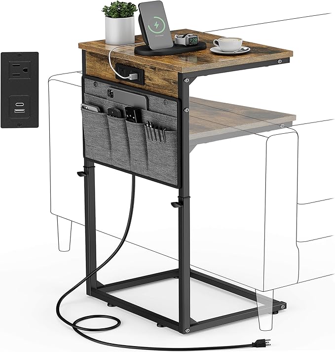 Vagusicc C Shaped End Table by Vagusicc