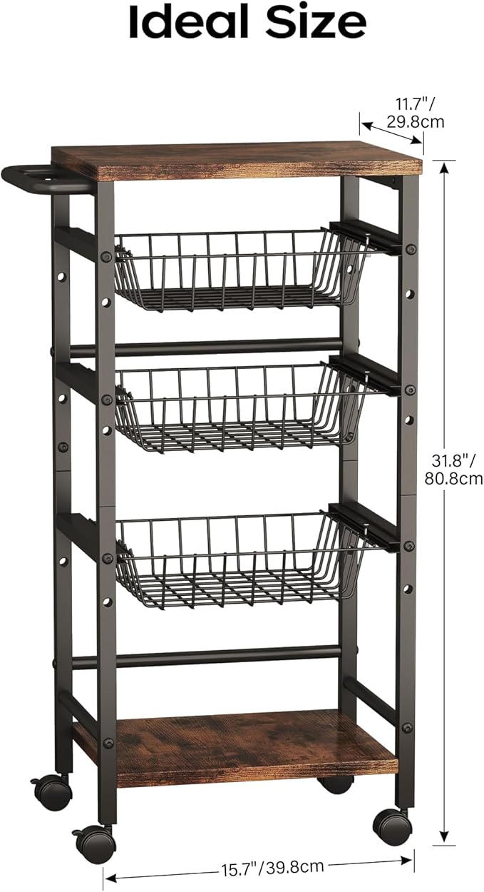 5-Tier Snack Organizer Cart - Image 7