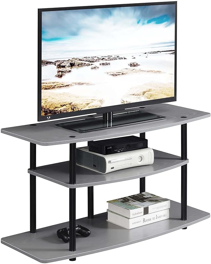 Convenience Concepts Designs2Go No Tools 3-Tier Wide TV Stand 42" - Image 4
