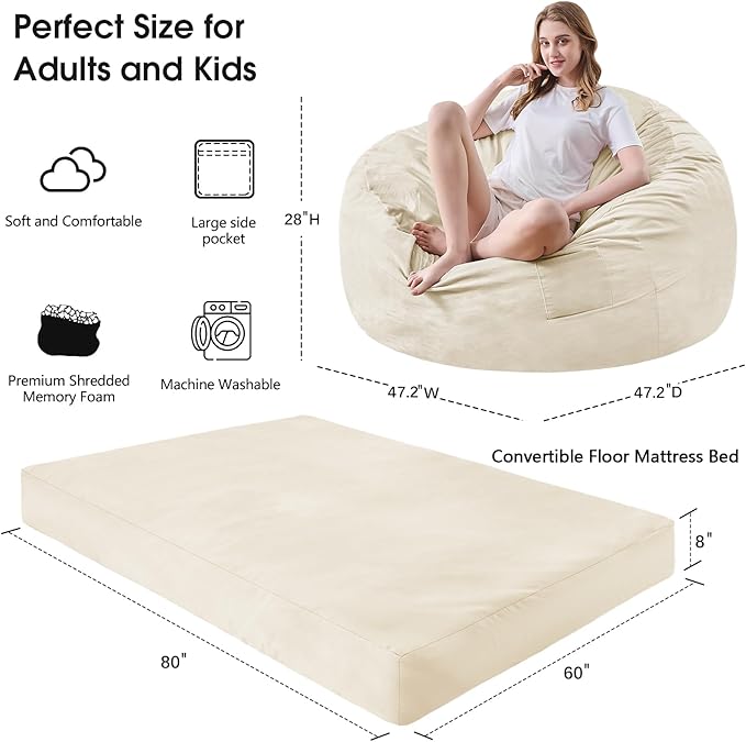 Bean Bag Chairs for Adults - Image 3