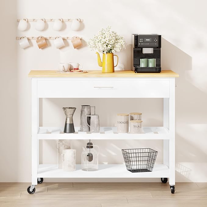 Shintenchi Kitchen Island Cart - Image 2