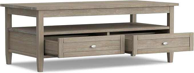 SIMPLIHOME Warm Shaker Coffee Table - Image 4