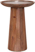 SIMPLIHOME Dayton SOLID ACACIA WOOD 13 inch Wide Round Contemporary Wooden by SimpliHome