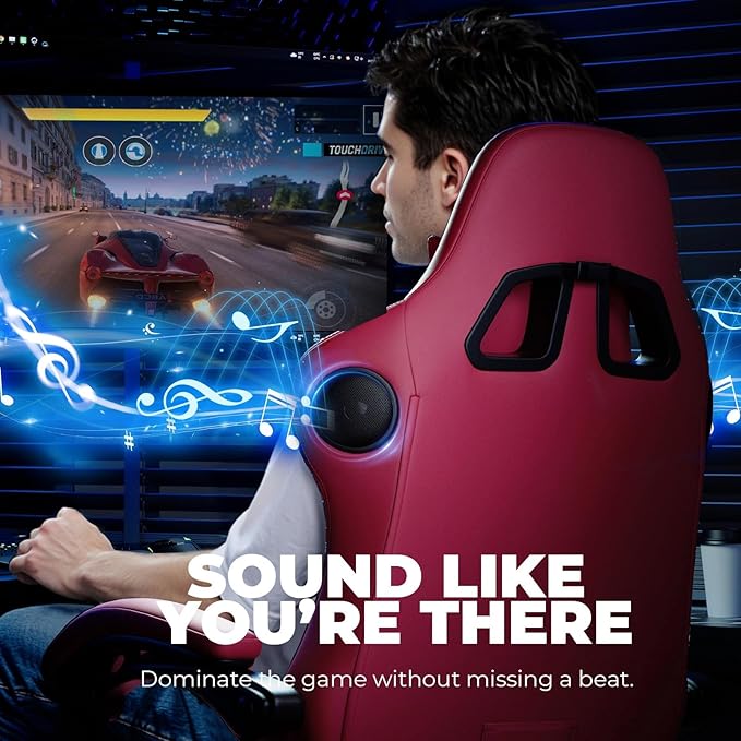 GTPLAYER ACE-PRO Music Gaming Chairs – Built-in Speakers, App Support & - Image 5