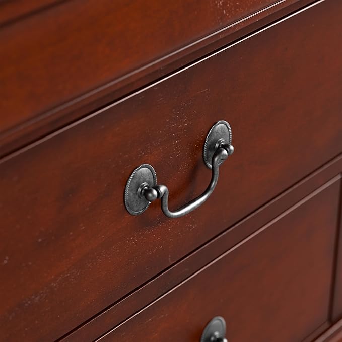 Furniture of America Arabella Traditional Solid Wood Nightstands Set of 2 - Image 9