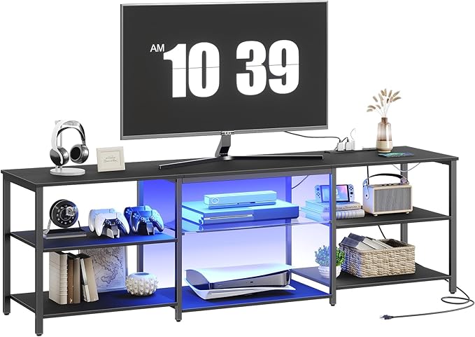 HOOBRO LED TV Stand for 75 Inch TVs - Image 8