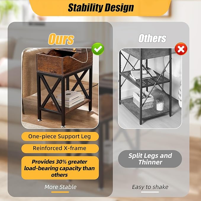 Toocust End Table Living Room - Image 6
