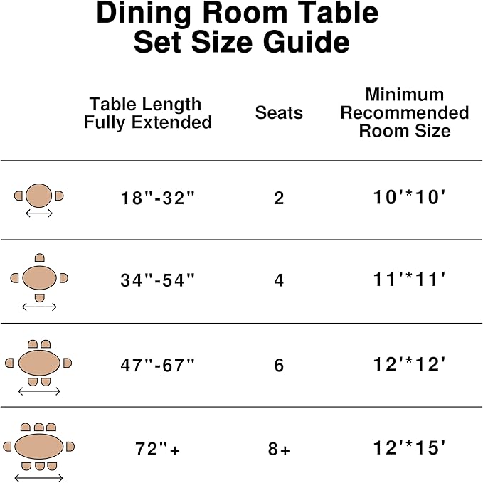 Casaphoria Wood Kitchen Table Set - Image 5