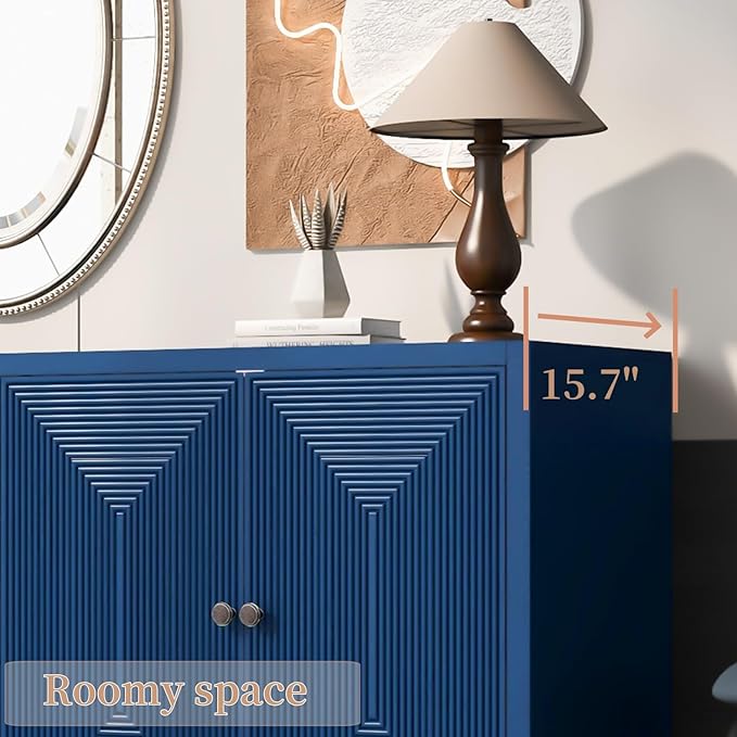Merax 60" Sideboard Buffet Storage Cabinet - Image 6
