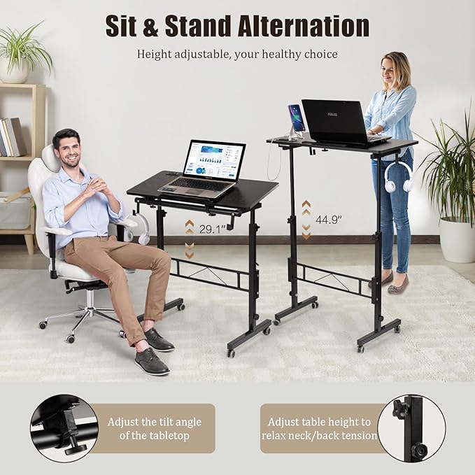 SIDUCAL Standing Desk Height Adjustable - Image 3