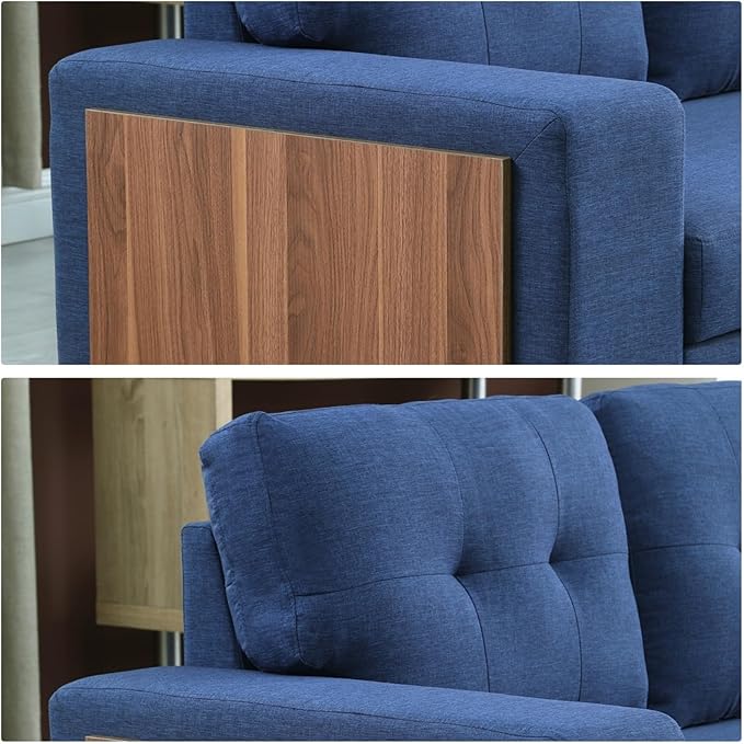 L-Shape Sofa Bed, Pull Out Sleeper Sofa - Image 4