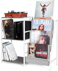 Record Player Stand, 3-Tier Vinyl Record Storage, Turntable Stand by HYCFYJR