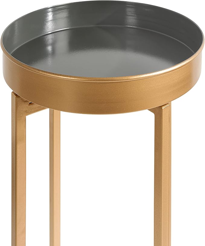 Kate and Laurel Celia Modern Side Table, Sophisticated End Tables - Image 8
